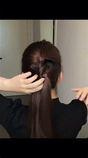 巨溫柔的掏洞低麻花辮｜有手就能學會#低麻花辮 #日常編髮 #長髮編髮 #通勤髮型 #簡單編髮