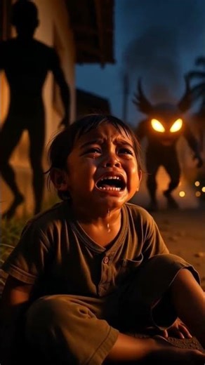 Aliens attack a little Child #aliens