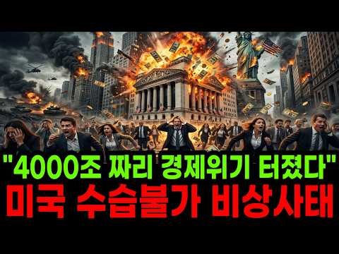 "War, of all things, the U.S. economy is truly in danger." The shocking reason why the 4,000 tril...