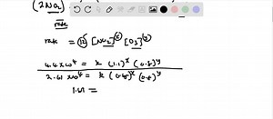 SOLVED:Given the following initial-rate data at 300  K for the… | Numerade