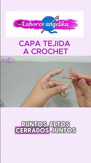 🎀 Learn how to crochet this beautiful cape step by step! 💖 #Tutorial #Knitting #crochet #tutorial