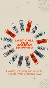 Clock’s ticking! Order your Turtlebox by Dec 17 to get it under the tree in time. | Turtlebox