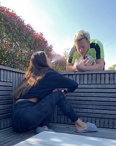 2M views · 21K reactions | Had a whale of a time with this challenge.. 廊 thanks babe 藍 #animalnoisechallenge | Olly Murs | Facebook