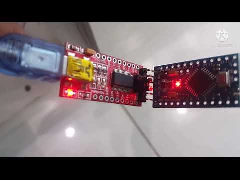 Programming arduino pro mini using FTDI usb to ttl rs232