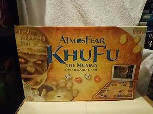ATMOSFEAR: KHUFU - THE MUMMY DVD Board Game Box 13.04.20
