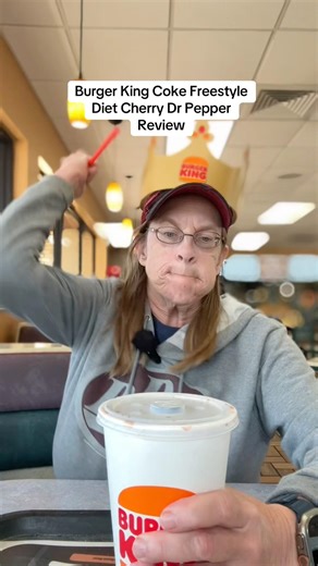 Burger King Coke Freestyle Diet Cherry Dr Pepper Soda Review #soda #foodreviews #drpepper #dietsoda