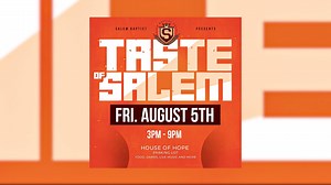411 reactions · 129 shares | Join us for The Taste of Salem, Friday, August 5th from 3-9pm. This is an event for the entire family that will feature live music, food, games, basketball and more. To become a vendor, sign up here: https://bit.ly/SBCVENDORFRM | The Official Salem Baptist Church of Chicago | Facebook