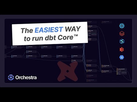 Easiest way to run dbt Core! How to run dbt Core in Production with Orchestra #dbt #analytics