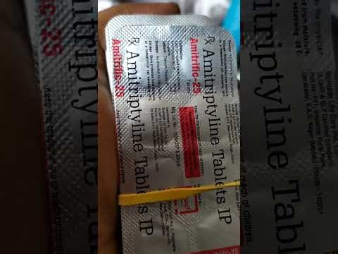 Tab Amitriptyline 25 mg