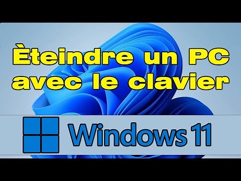 Comment éteindre un ordinateur avec le clavier Windows 11
