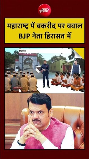 Bharat Ki Baat Batata Hoon: Maharashtra में Bakrid पर बवाल, BJP नेता क्यों हिरासत में लिए गए?| #ndtv