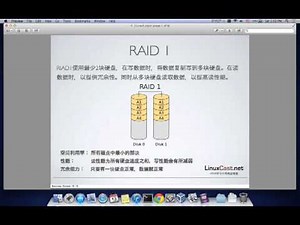 RAID原理基础 [LinuxCast视频教程]