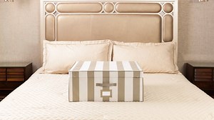 Fill, seal, compact - voila! See how our stylish and functional Compactor Storage Boxes keep your out-of-season clothing and bedding from taking up valuable space. On SALE now - shop here: http://bit.ly/1JWnlwC #containerstore #organizedlife | The Container Store