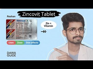 Zincovit Tablet पूरी जानकारी | Zinc + Vitamin Tablet Uses, Dose, Side Effects | Dawa Guide Official