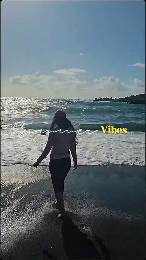 Black Sand Beach in Hawaii Felt Unreal 🌸| Hawaii Travel Diary