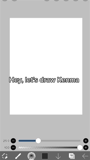 Digital Drawing of Kenma from Haikyuu