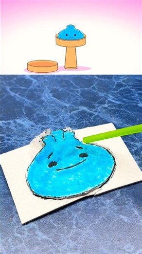 I drew Mystery Dumpling Blue (Sprunki OC)/ Remaster phase 4
