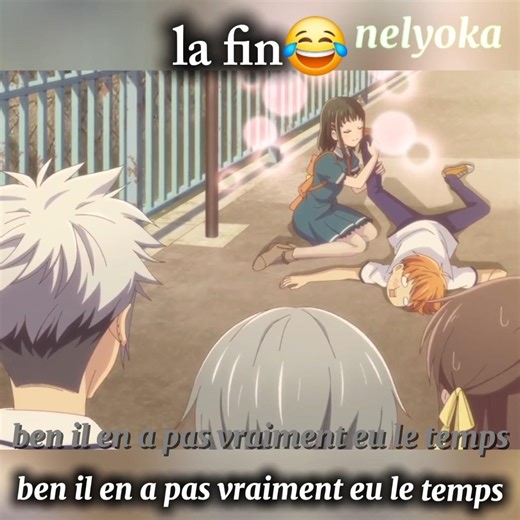 Funny Fruits Basket moment 😂❤️💫 #anime #shorts #funny #humor #fruitsbasket #kyo