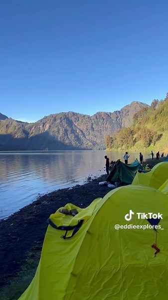 Camping at Crater Lake, Mt Rinjani: A Must-Visit Spot