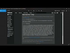 Using inspect element to get your roblox account unbanned