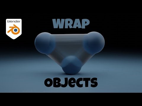How To Shrinkwrap Objects in Blender