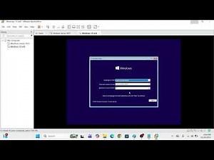How install windows clients into Vmware workstation