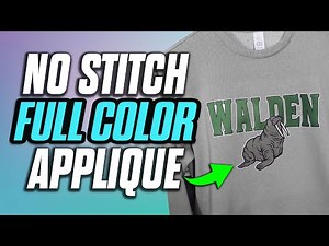 How To: Full Color Applique With Only A Heat Press