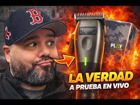 PROBANDO LA TPOB PLAY PRO 🔥 ¿SIRVE O NO? | BARBERÍA EN VIVO