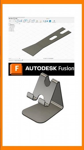 Autodesk Fusion Sheet Metal Tutorial | Phone Stand Design
