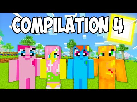 My Little Pony Plays Minecraft Compilation 4