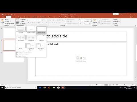 How To Add A New Slide In Microsoft PowerPoint Presentation