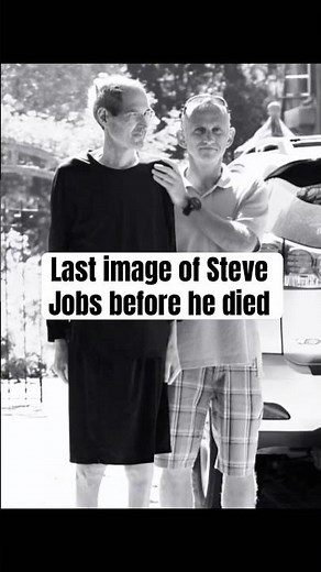 Last image of Steve Jobs before he died #history #stevejobs #lastphoto #historicphotos