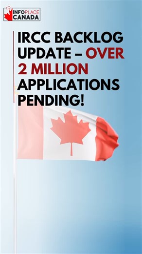 InfoPlace Canada on Instagram: "IRCC’s latest numbers are here!  2.1 million total applications in processing  1.1 million within service standards  942,300 applications are in backlog How long have you been waiting? #CanadaImmigration #IRCCUpdate #ImmigrationBacklog #VisaProcessing #IRCCInventory"