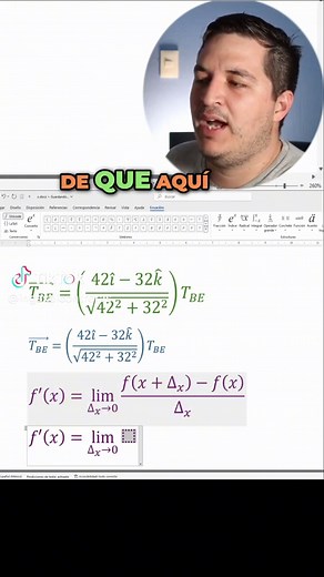 Ecuaciones con límites y fracciones en Word