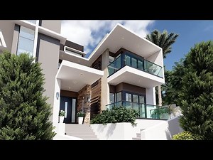 MODERN/CONTEMPORARY HILLSIDE HOME IN JAMAICA