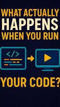 What Actually Happens When You Run Your Code? | Code to Output Explained in Seconds! #dsa #education