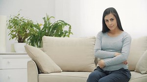 4k Video of Pregnant Woman Hugging Her Belly Stock Footage - Video of place, love: 238617684