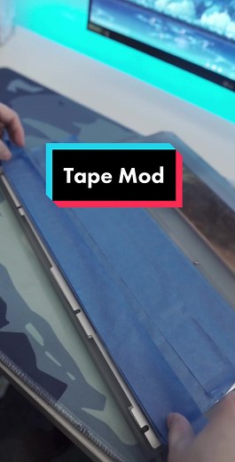MonsGeek M1 Tape Mod for Mechanical Keyboards