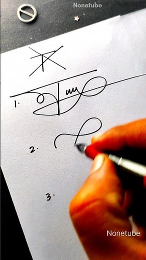 How to sign the letter T?