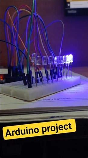 Arduino project light blinking #viral #smartphone #short#trending#automation#viral#explore