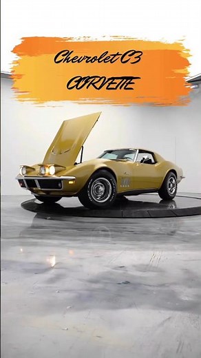 1969 Chevrolet C3 Corvette 427 Stingray - Description