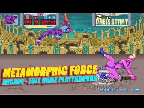 Metamorphic Force / Full Playthrough / Arcade Game