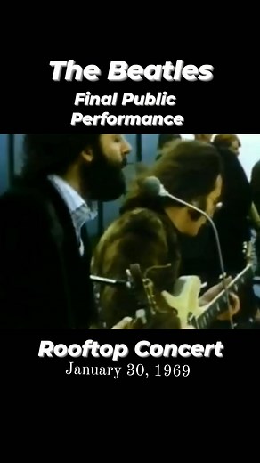 213K views · 10K reactions | The Beatles Rooftop Concert Their Final Public Performance January 30, 1969 Part 8 | Dan Lastimosa | Facebook