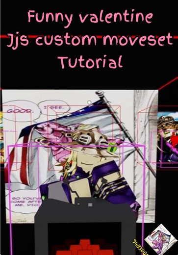 Finally funny valentine Jjs custom moveset tutorial #tutorials #jjs #jujutsushenanigans #jojo #animeedit