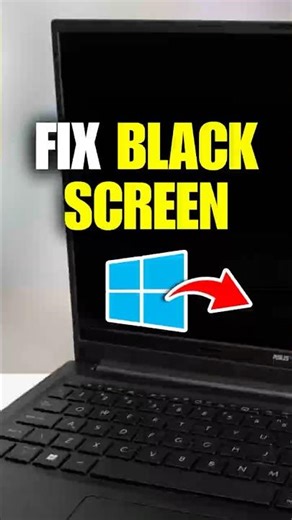 How To Fix Laptop Black Screen Problem Not Turning On