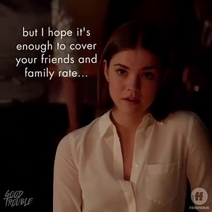 The real question is, what can the "friends and family" rate get us for $0.50? | Good Trouble