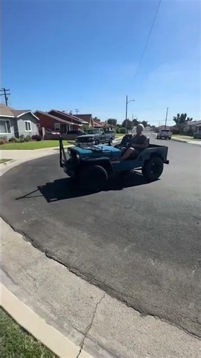 1948 Willys CJ-2A Start-up and Test Drive #willys #willyscj2a #jeep