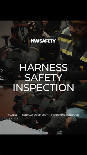 NW Safety Inc | Houston’s Top Safety Consultants on Instagram: "Would you trust your life to this harness? 👀 Nate Garza breaks down the key things he checks during a harness inspection, because fall protection only works if it’s done right. Don’t skip this. It could save a life. #FallProtection #HarnessInspection #SafetyPro #IndustrialSafety #SafetyTraining #WorkplaceSafety #SafetyFirst #NWSTeam #SafetyInAction #OSHA"