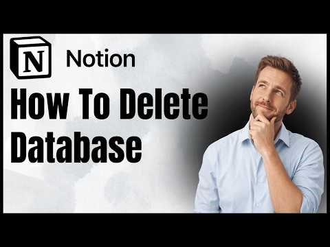How To Delete Database In Notion