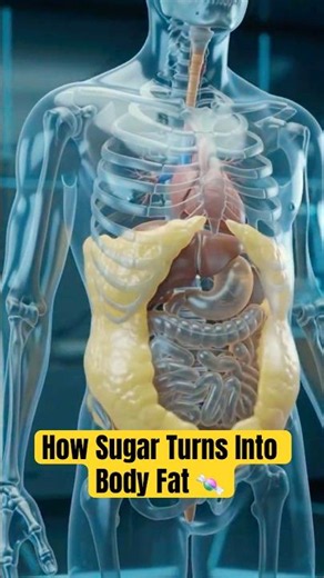 How Sugar Turns Into Body Fat 🍬